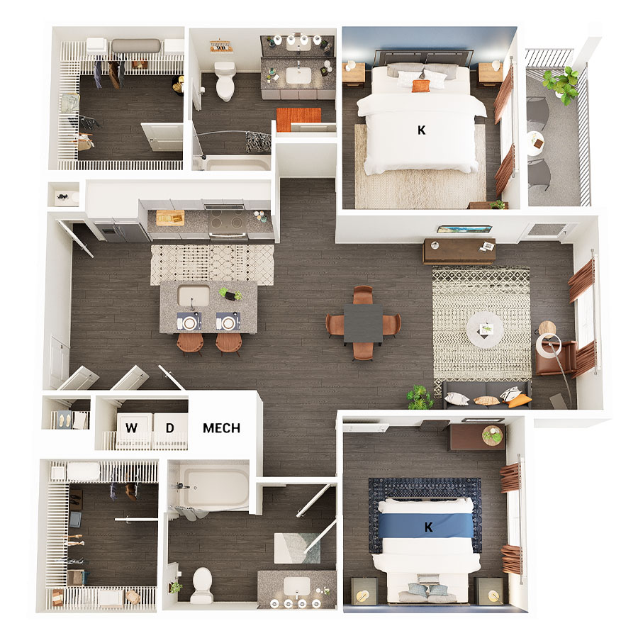 B1-BC floor plan