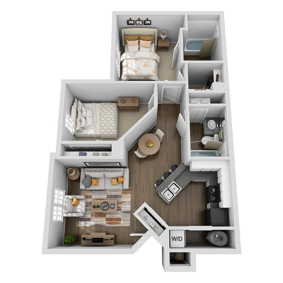 Retreat floor plan