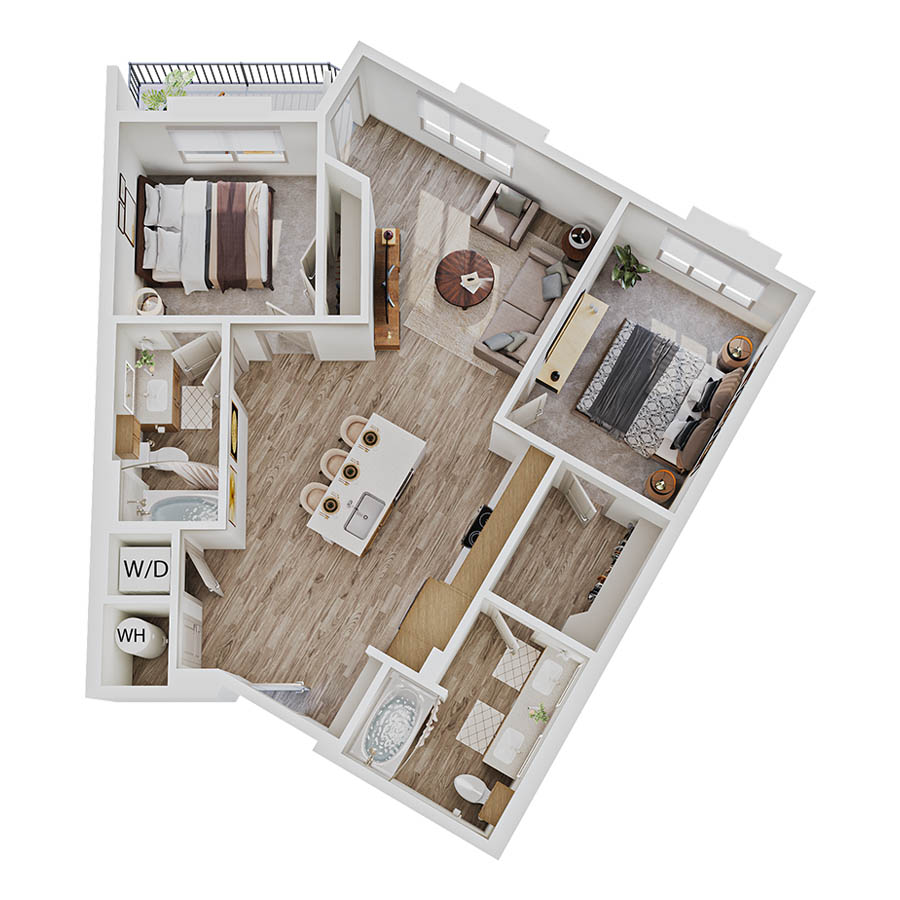 B2 floor plan