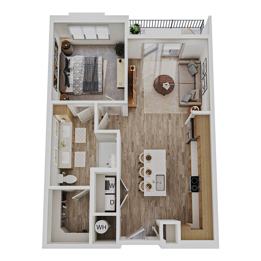 A6 floor plan