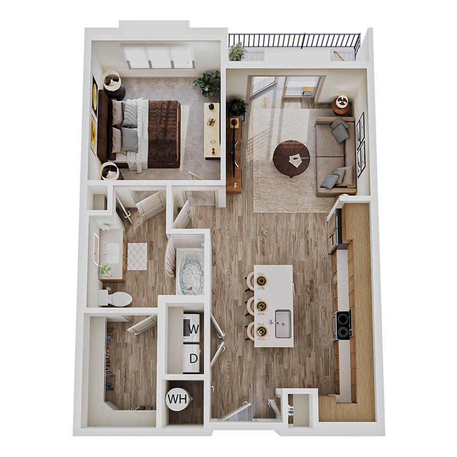 A9 floor plan