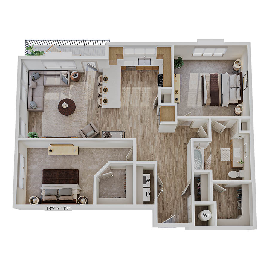 B6 floor plan