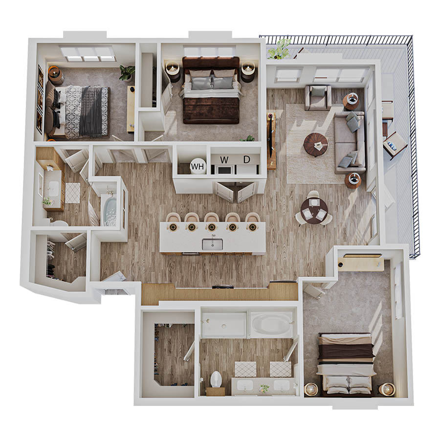 C1 floor plan