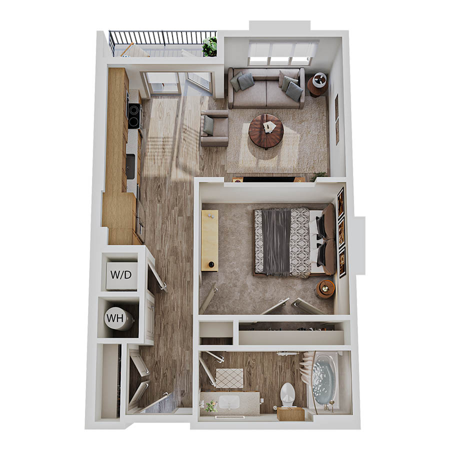 A2 floor plan