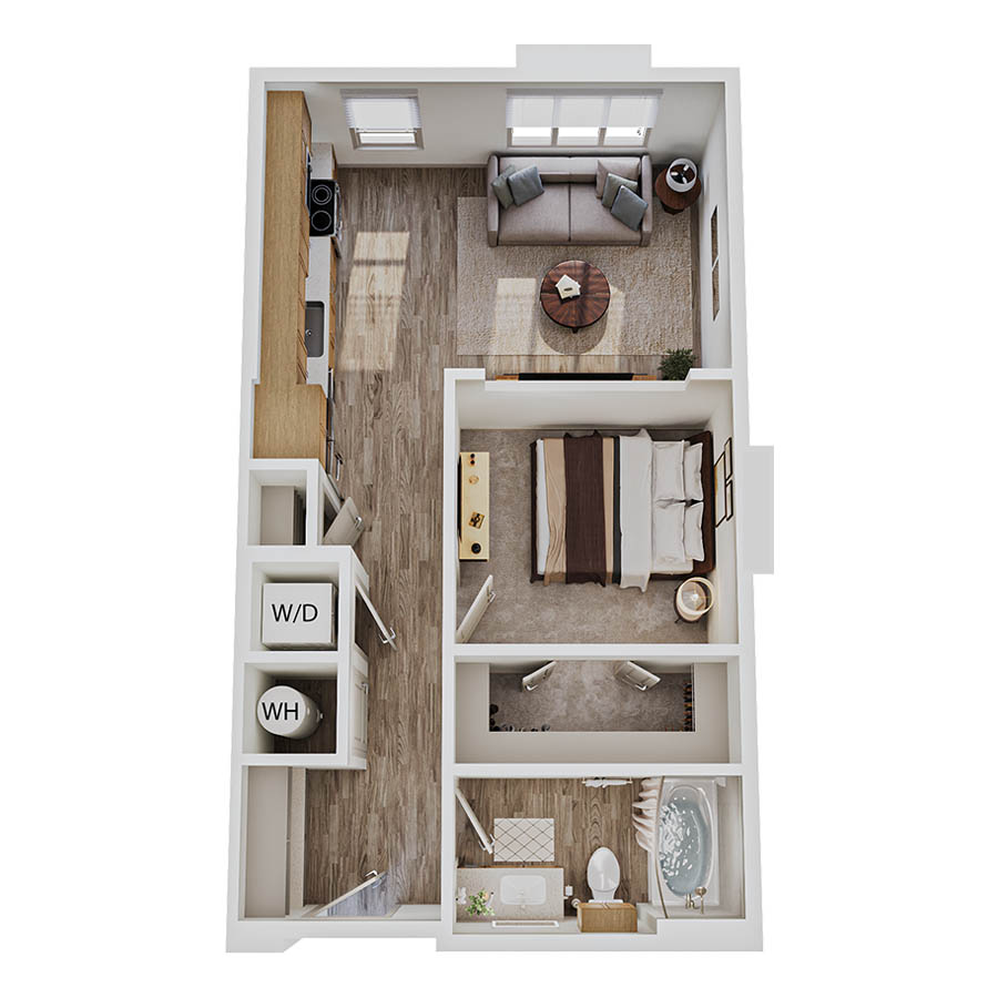 A1 floor plan