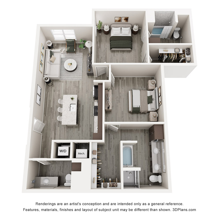 The Goldring floor plan