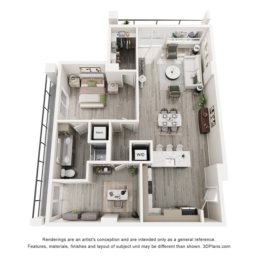 The Maverick floor plan