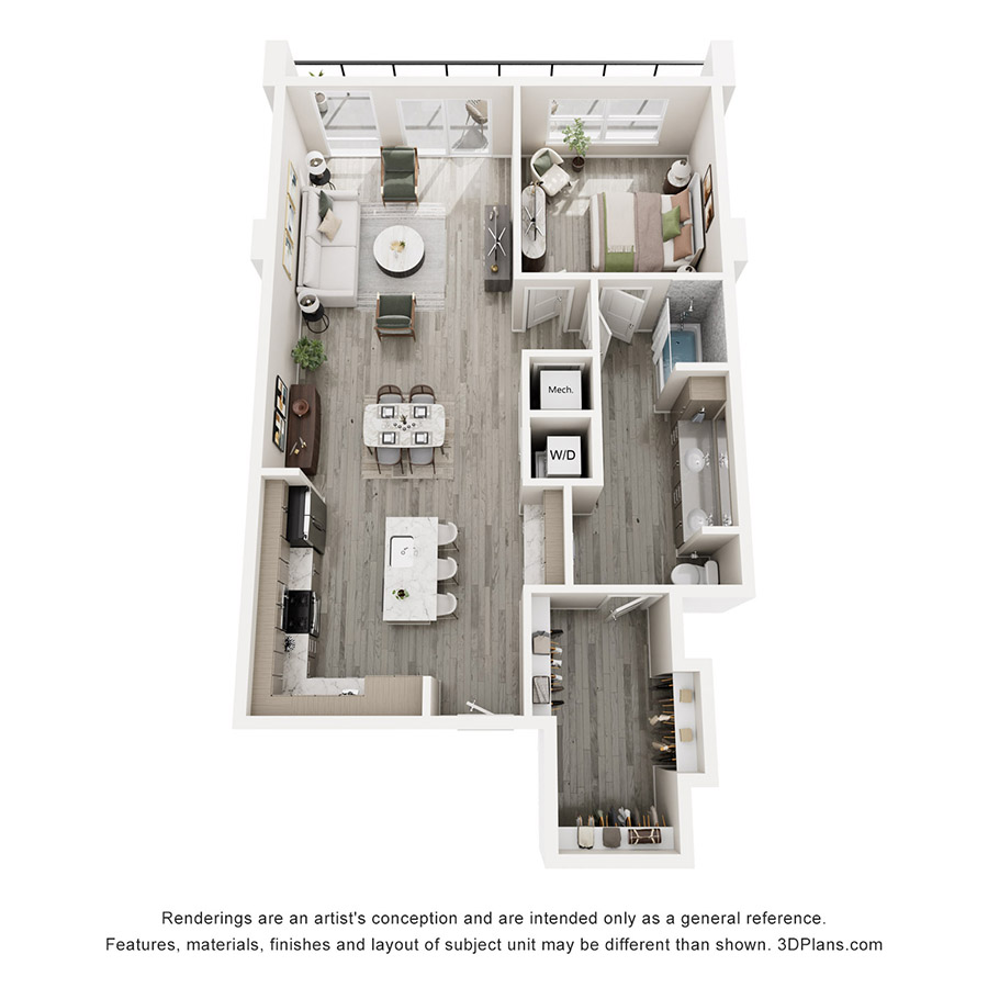 The Crest floor plan