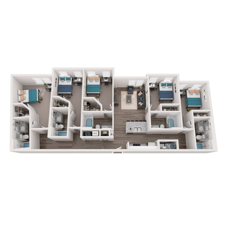 E1-NB floor plan