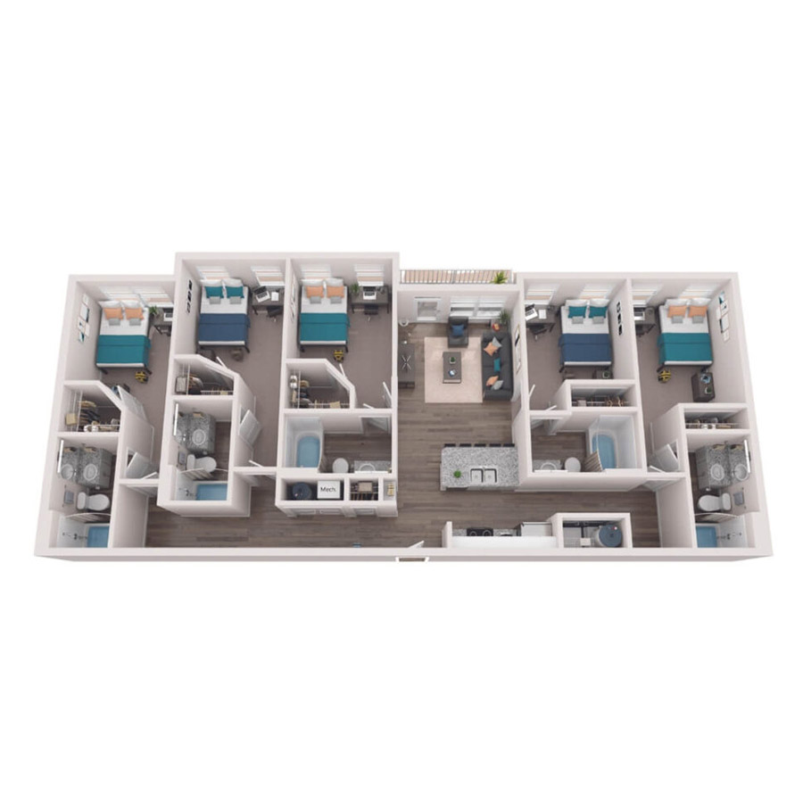 E4 floor plan