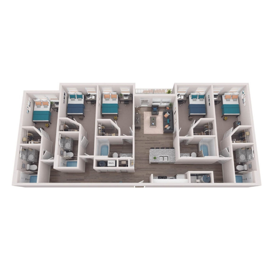 E3 floor plan