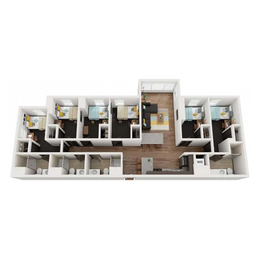 6X4 floor plan