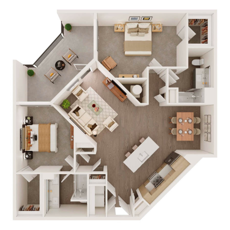 B5P floor plan