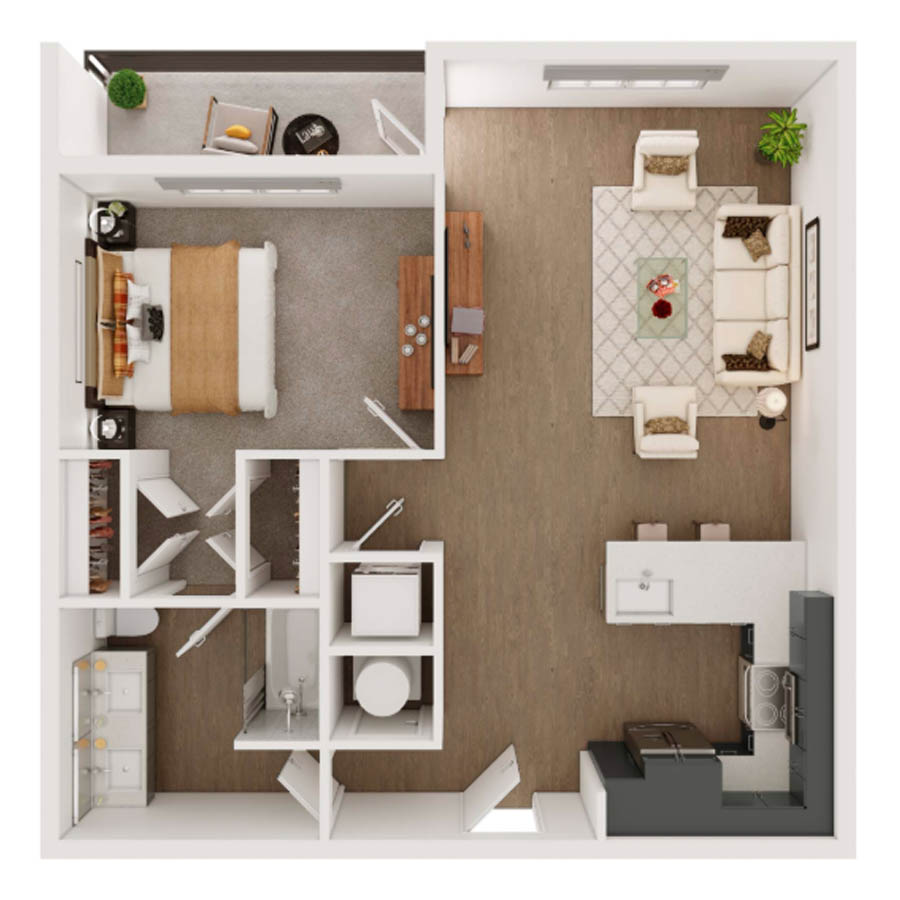 A6 floor plan