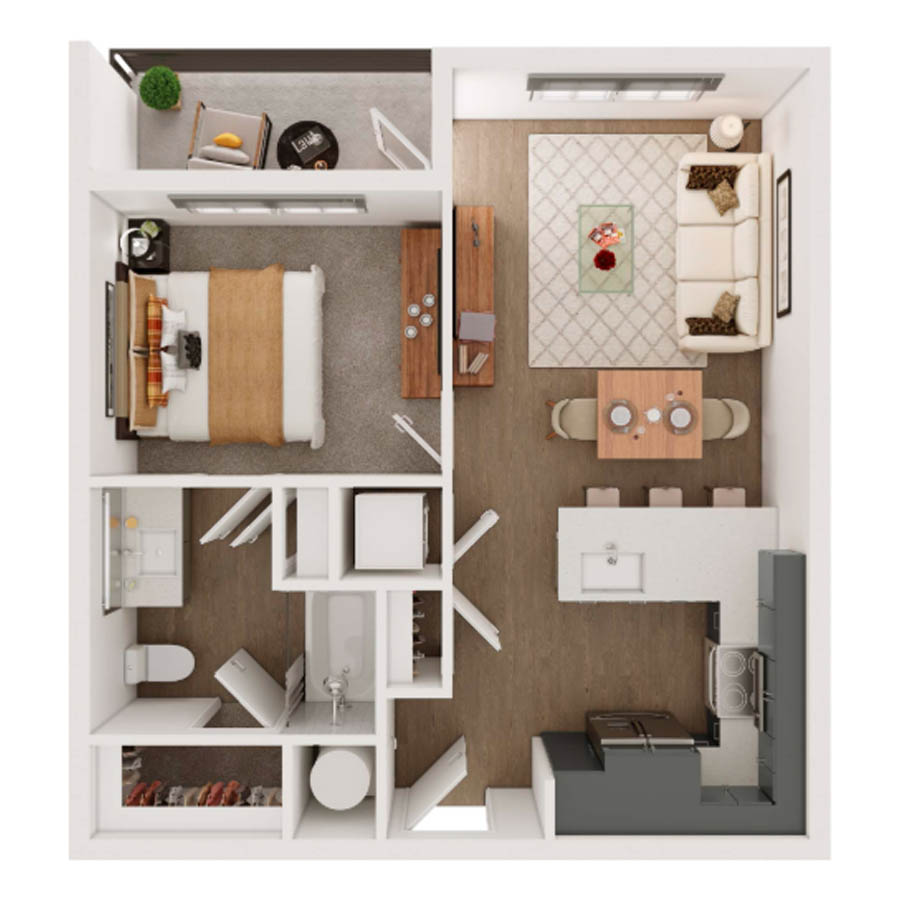 A2P floor plan