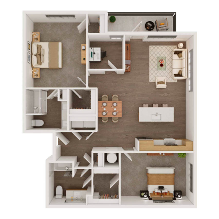 B6D floor plan