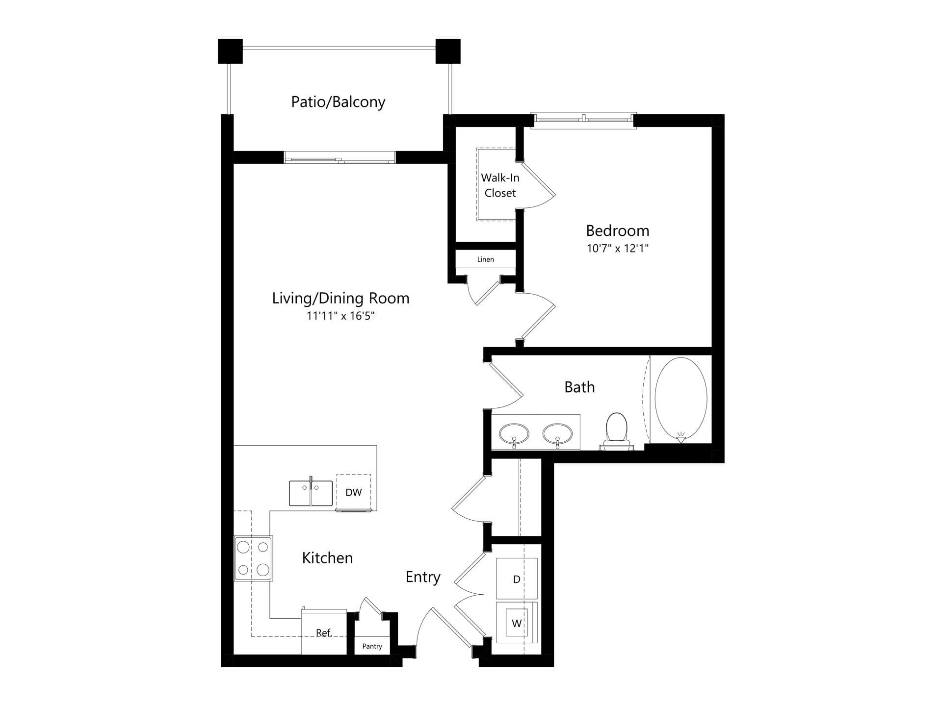 Stirling floor plan