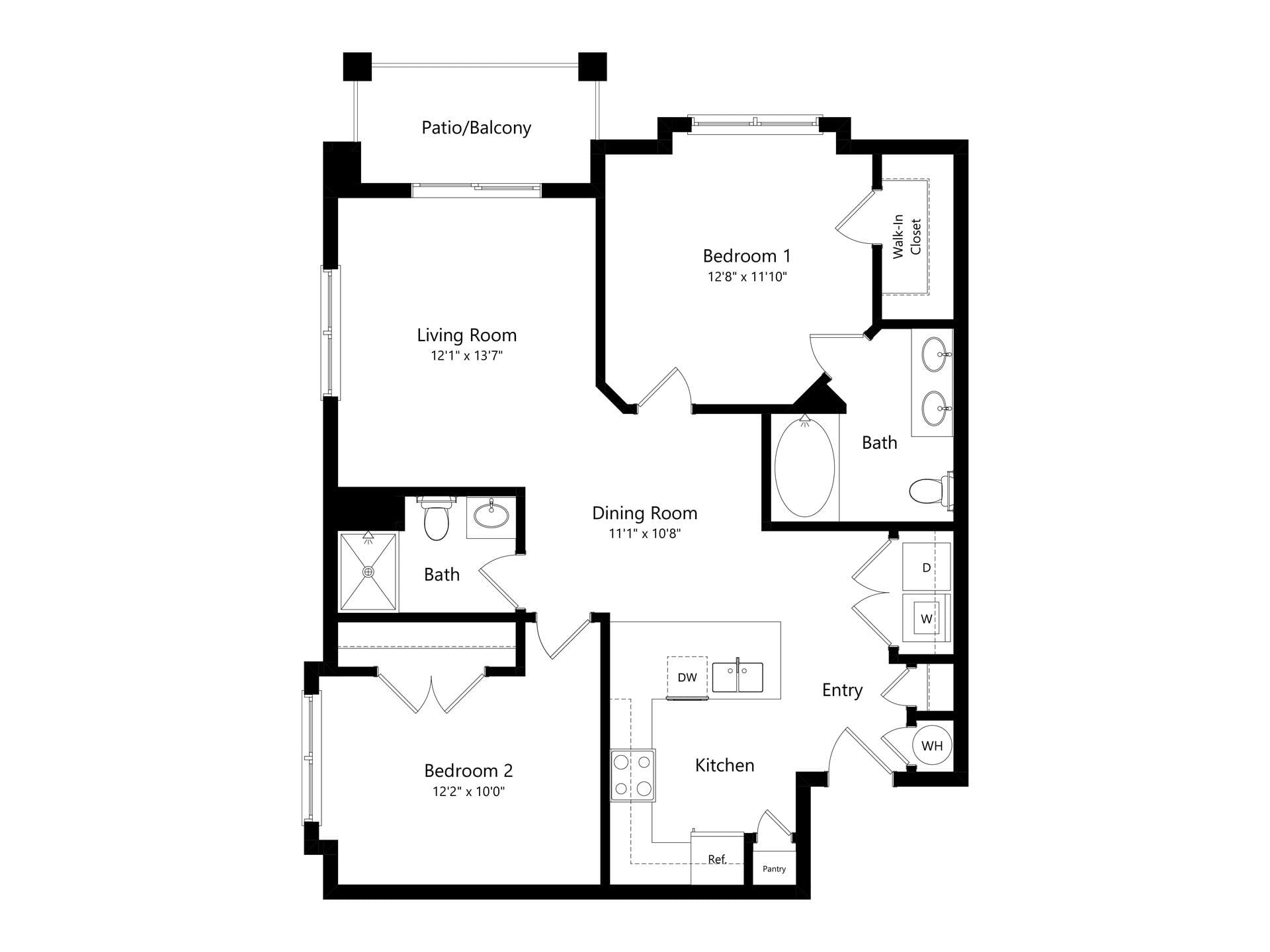 Sutherland floor plan