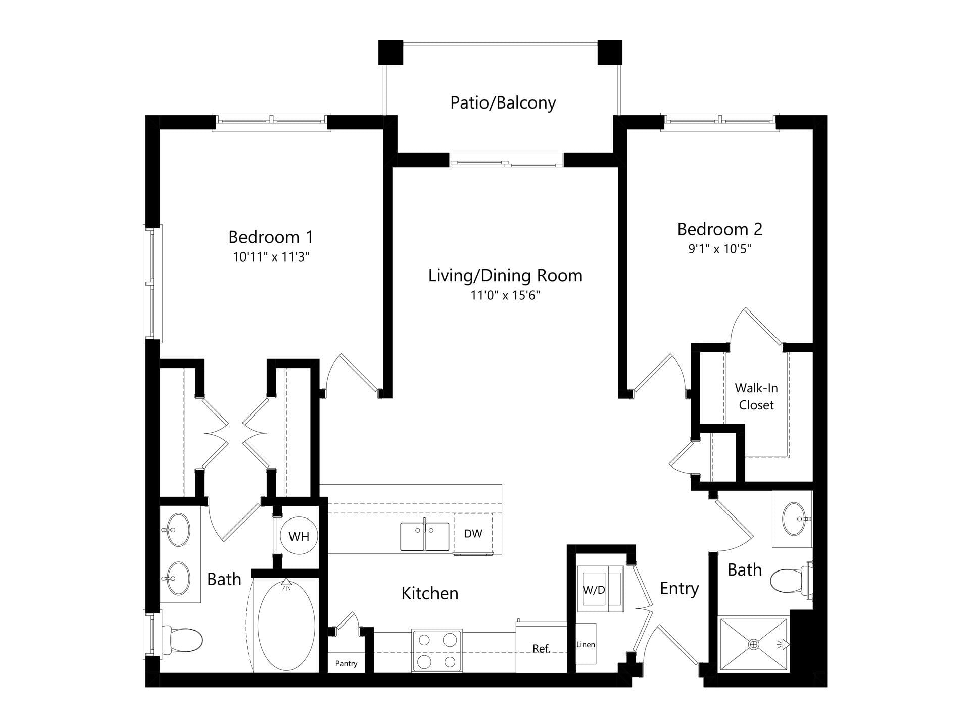 Shelley floor plan