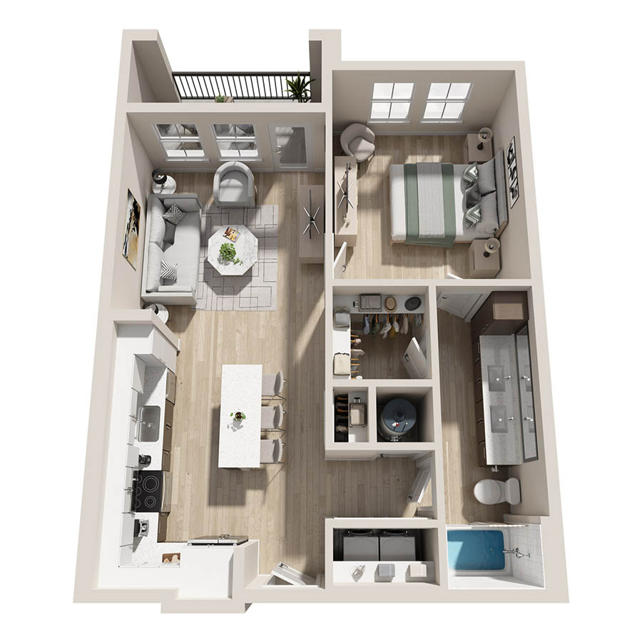 Kowtown floor plan