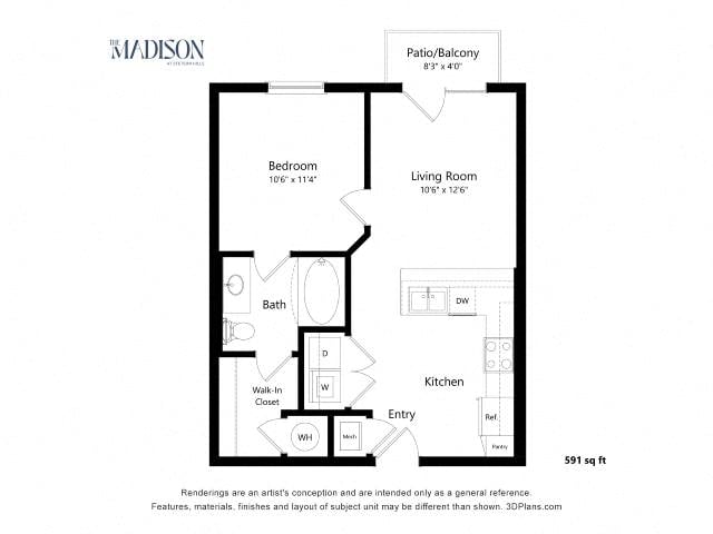 A1 floor plan