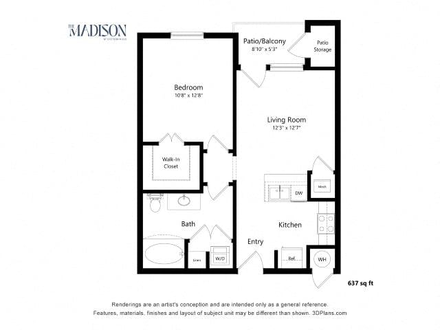 A2 floor plan