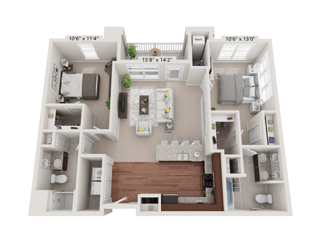 Ambiance floor plan