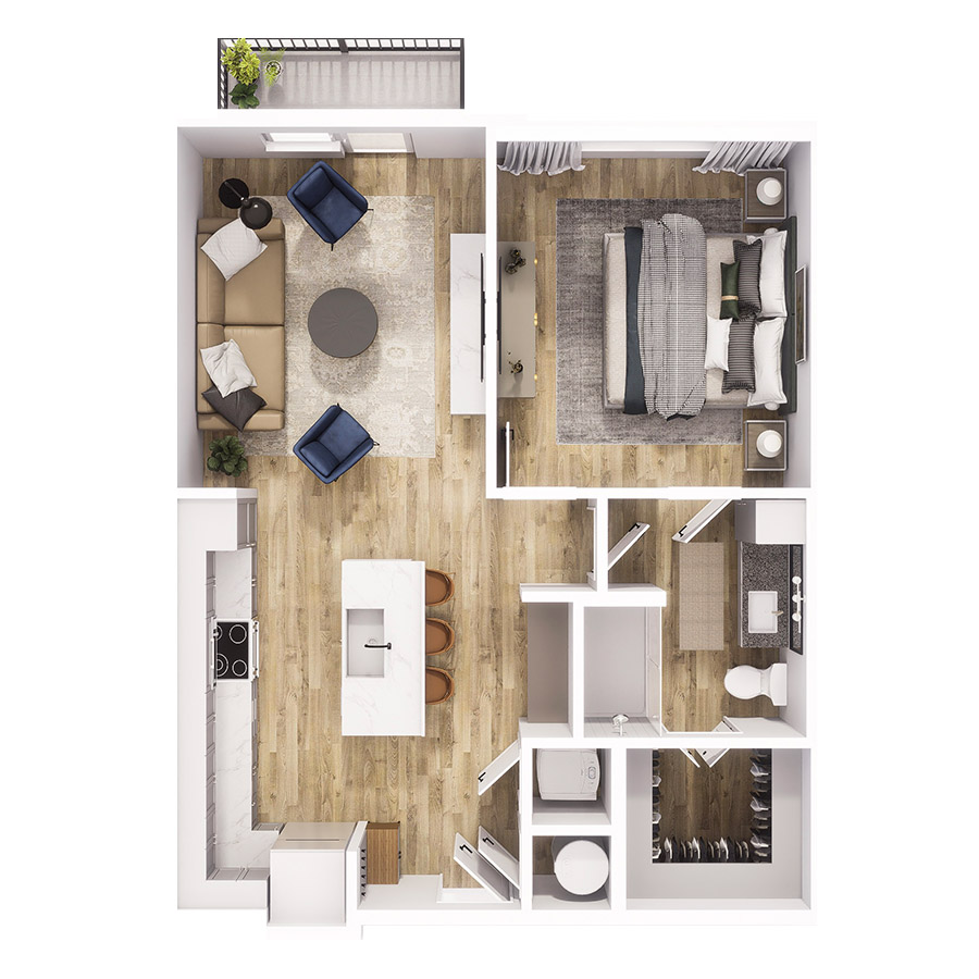 A1 floor plan