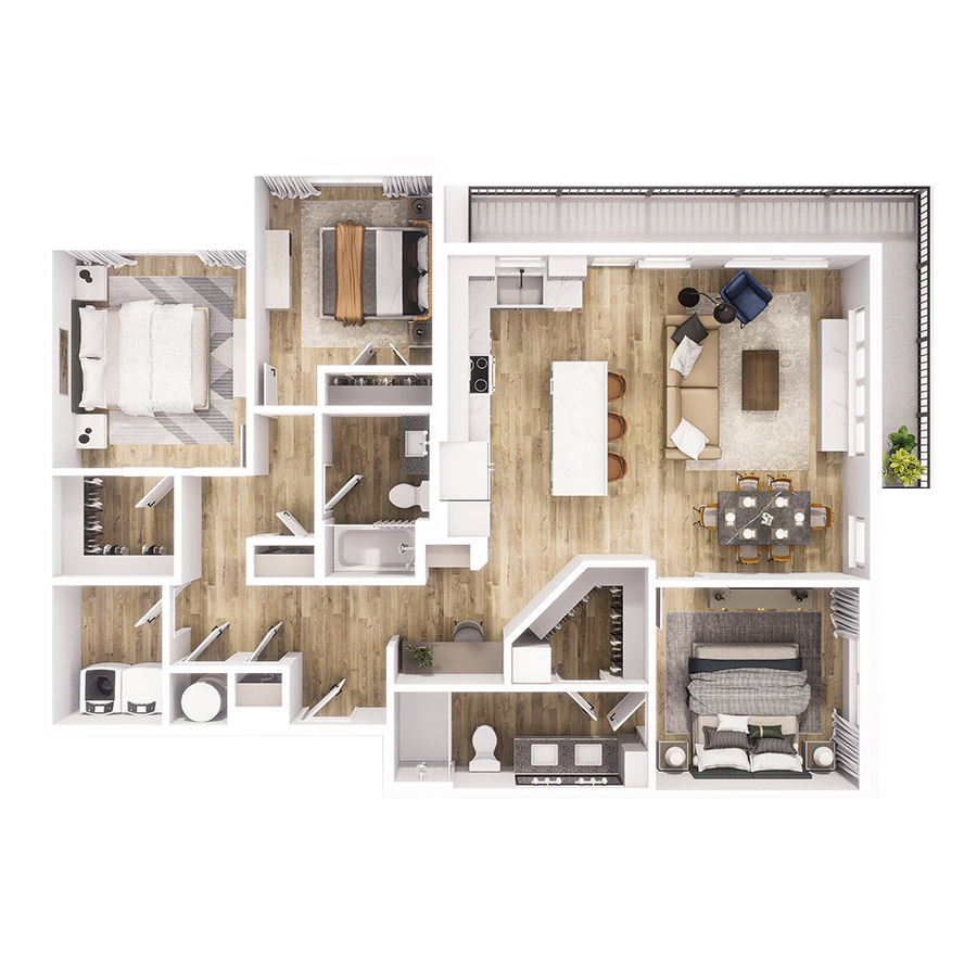 C1 floor plan