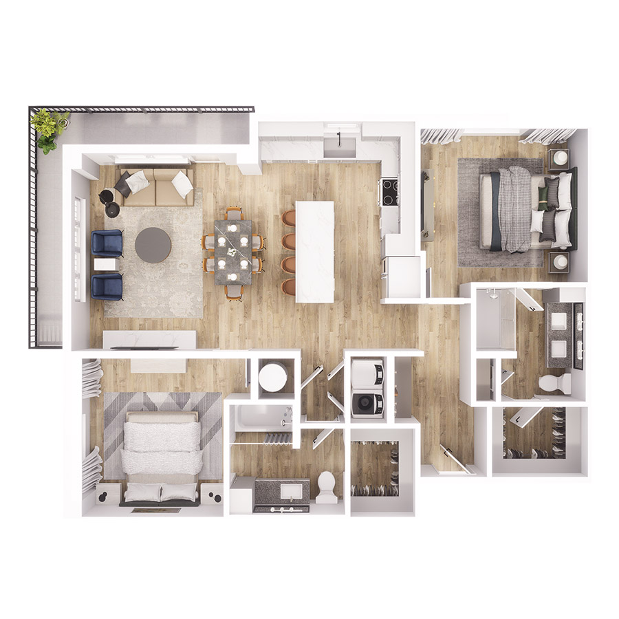 B4 floor plan