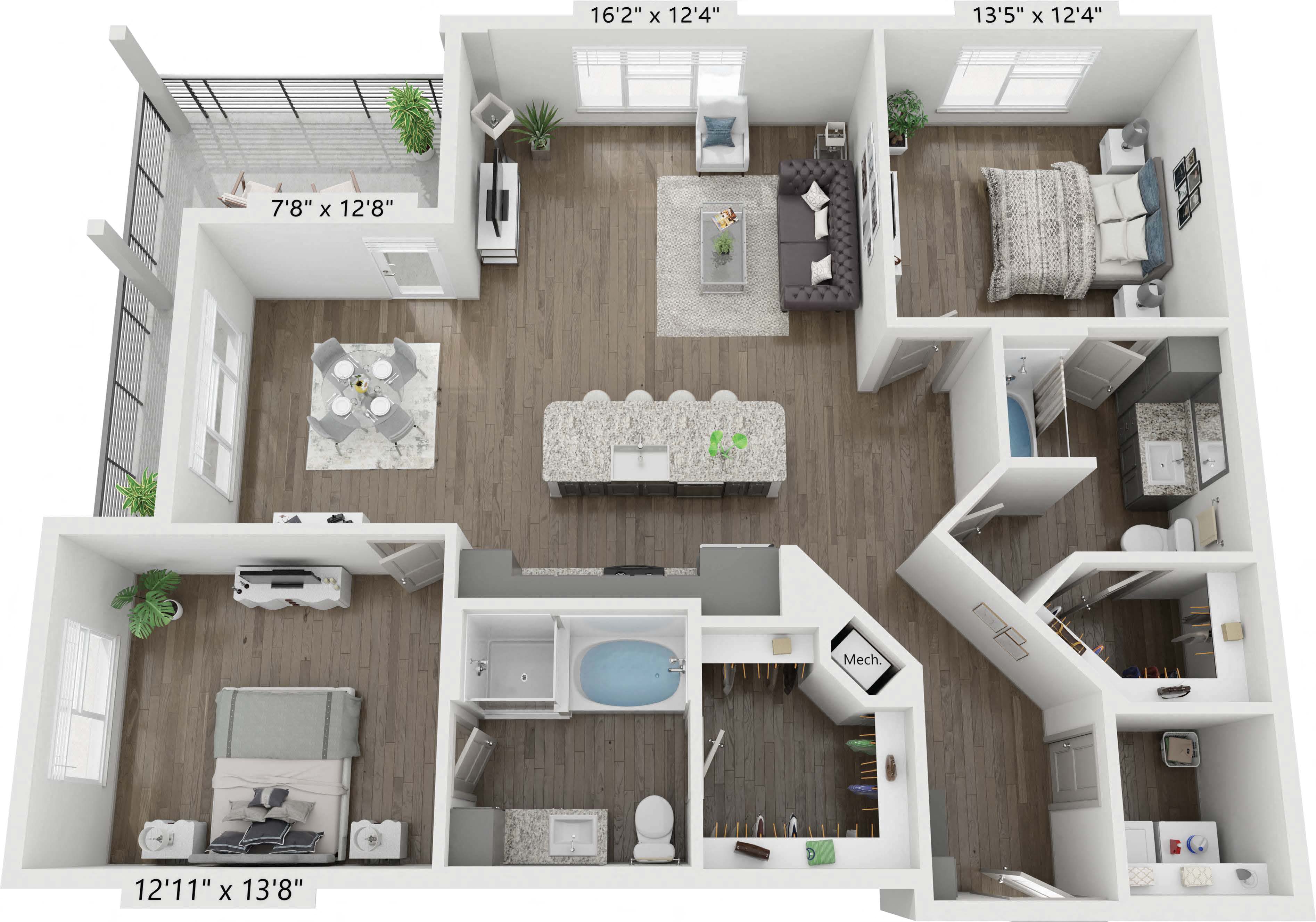 B3 floor plan
