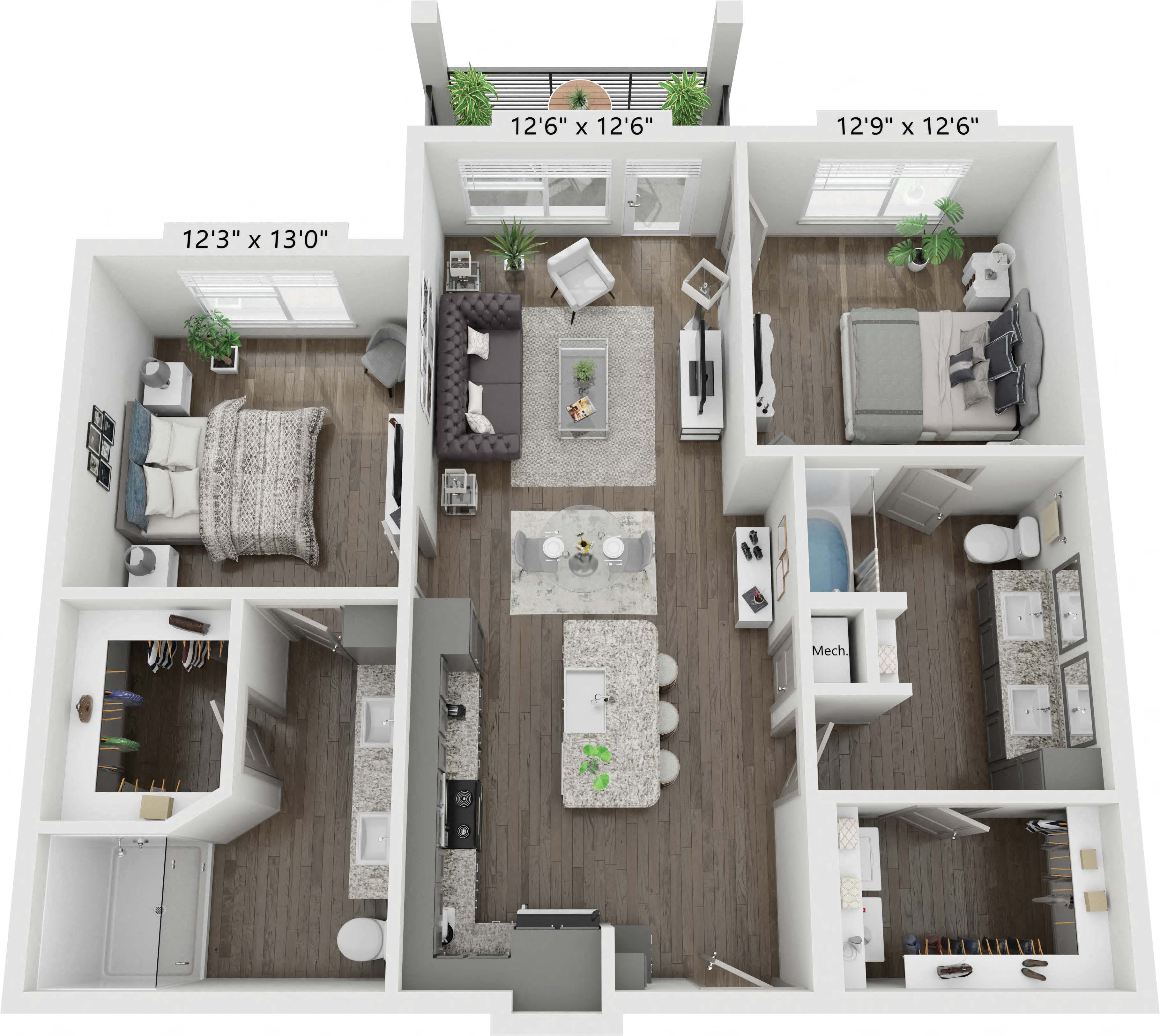 B1 floor plan