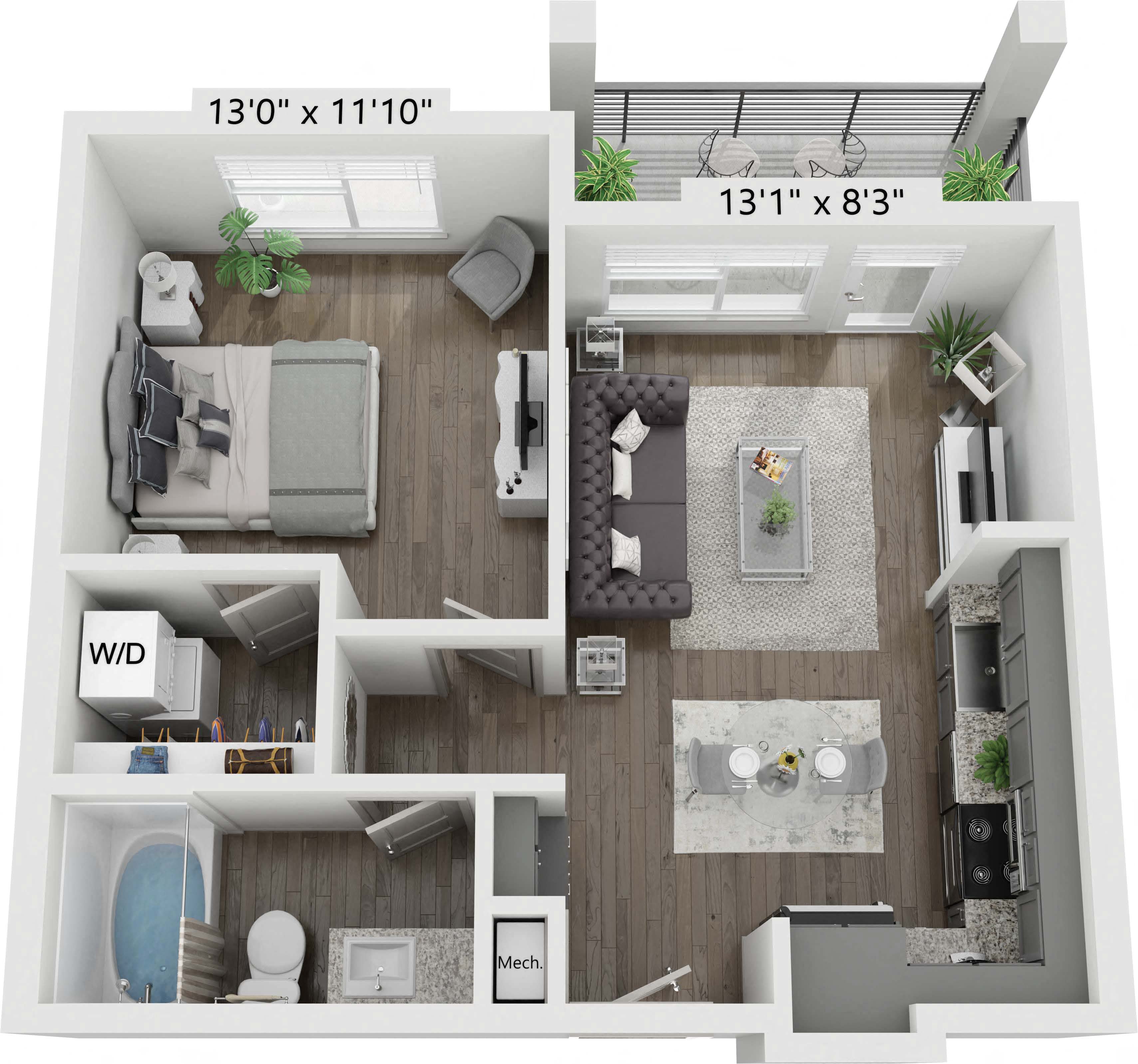 A1.1 floor plan