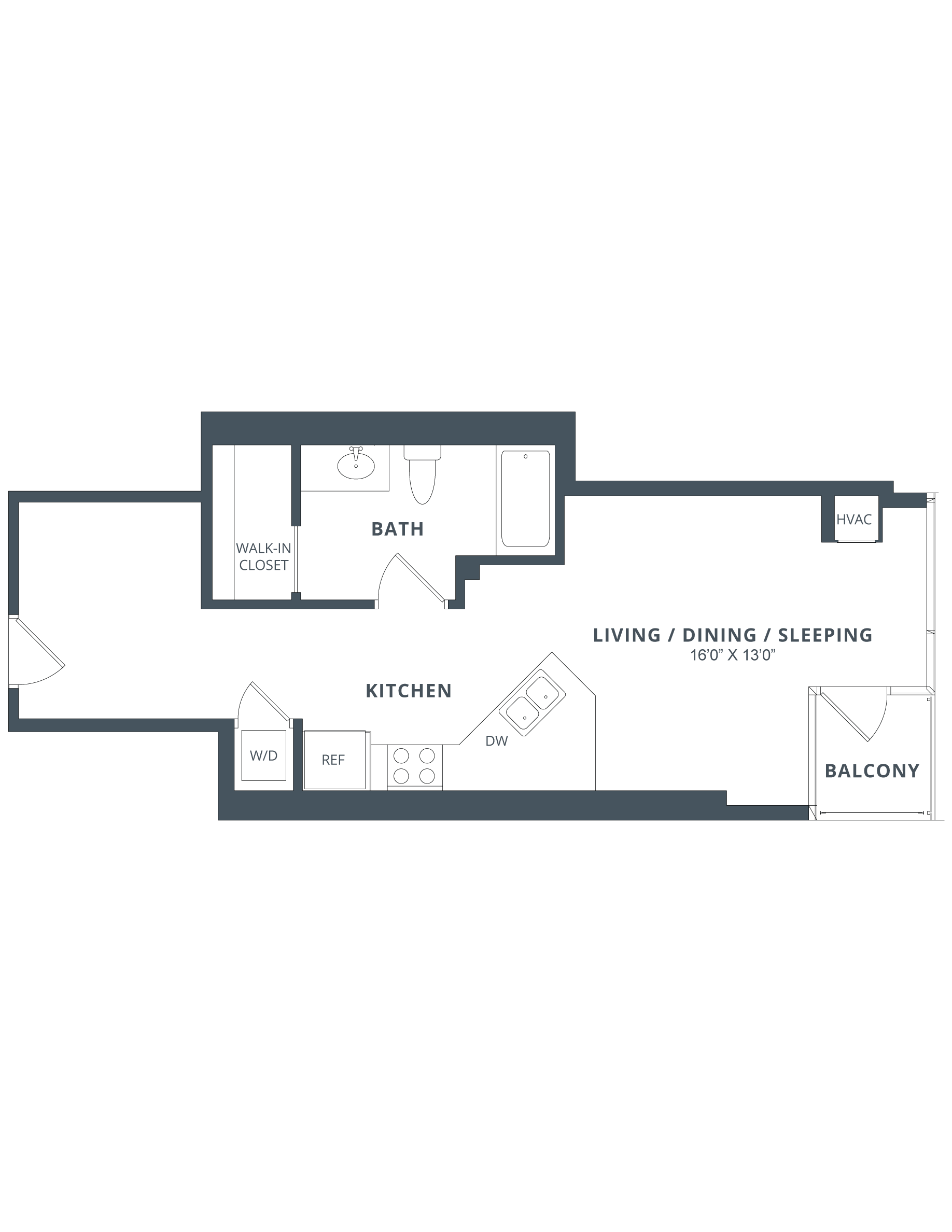 Unit 1907 floor plan