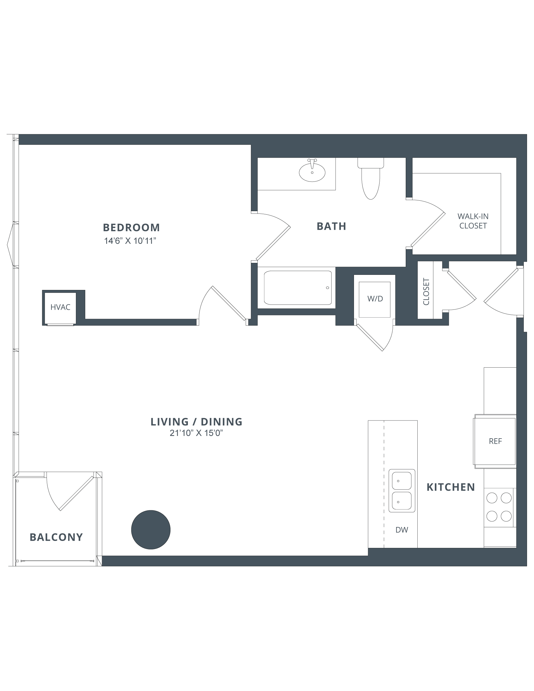 Unit 1904 floor plan