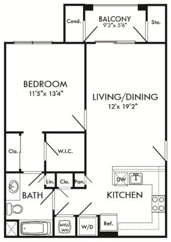 Bull Run floor plan