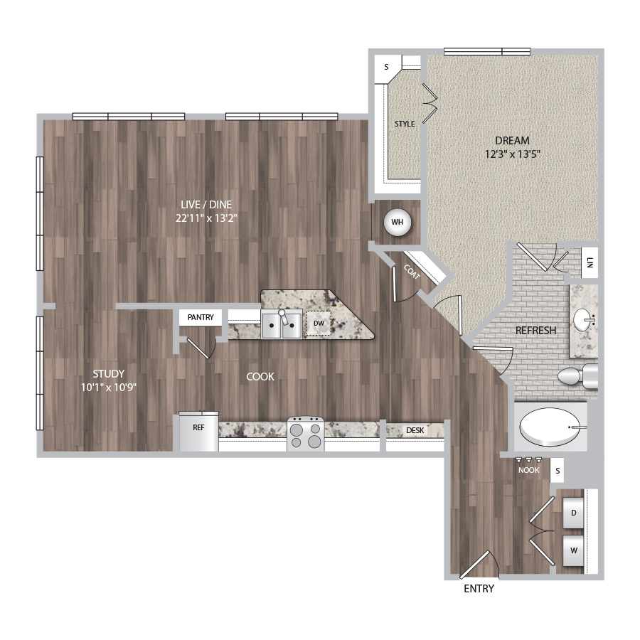 A8 floor plan