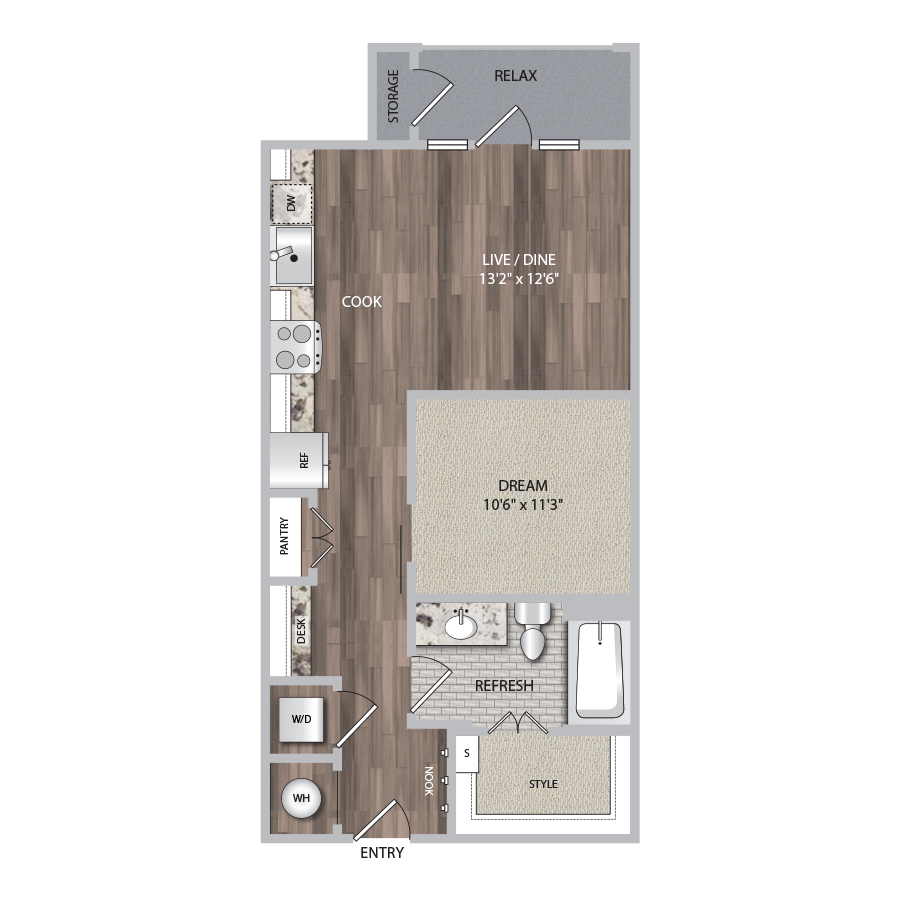 E2 floor plan