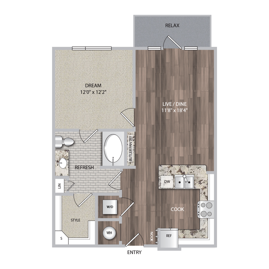 A2 floor plan