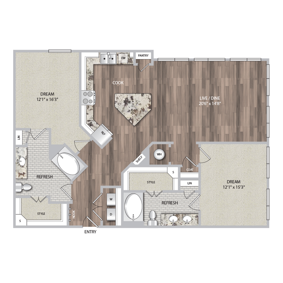B4 floor plan