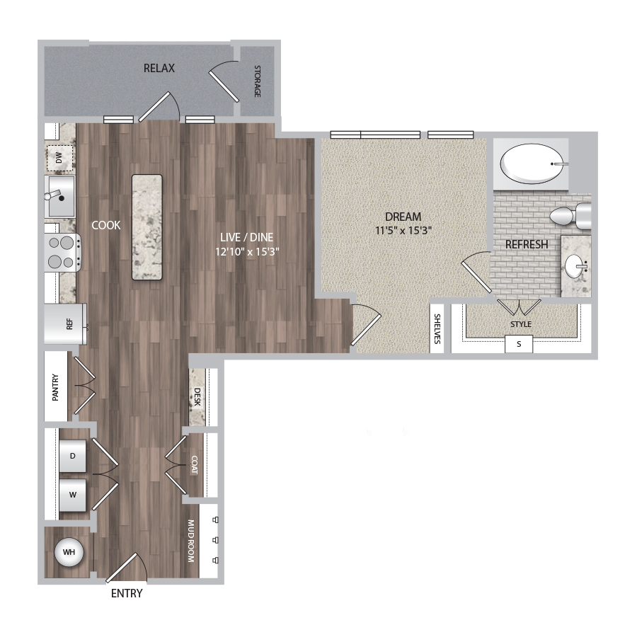 A3 floor plan