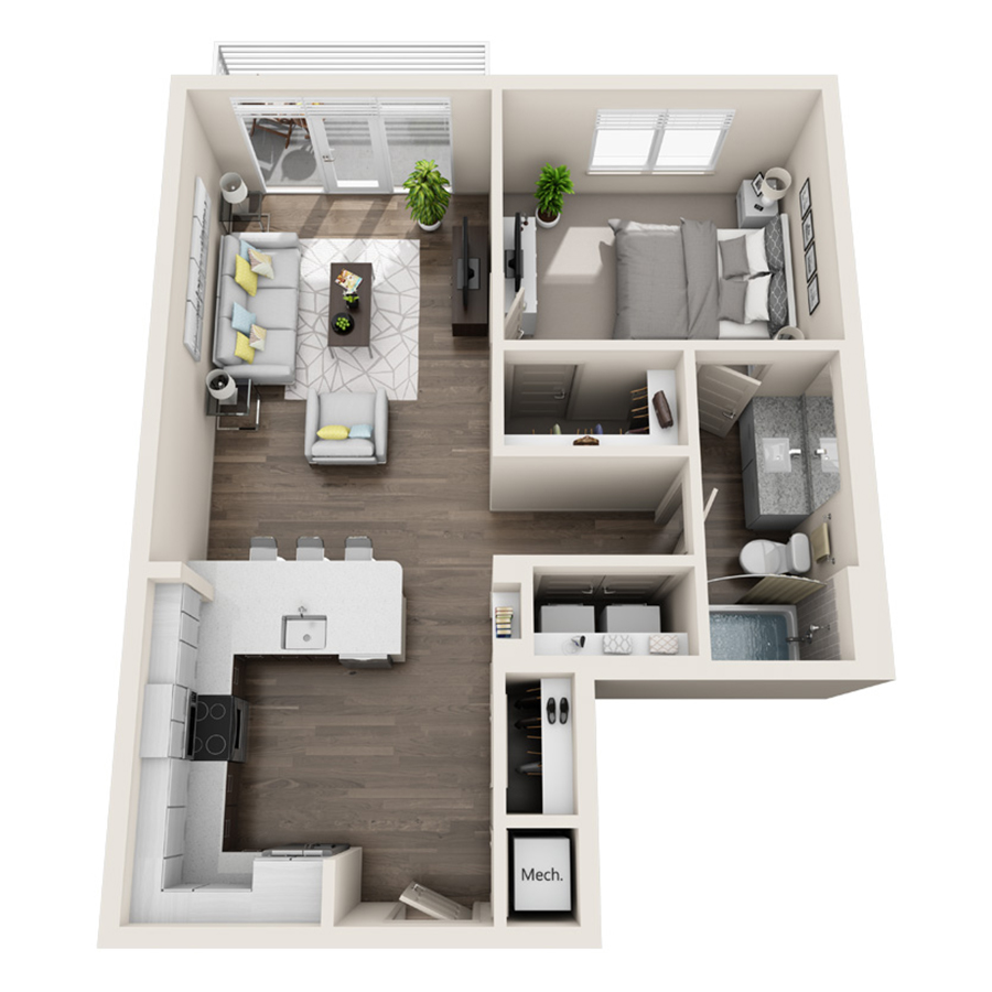 A6 floor plan