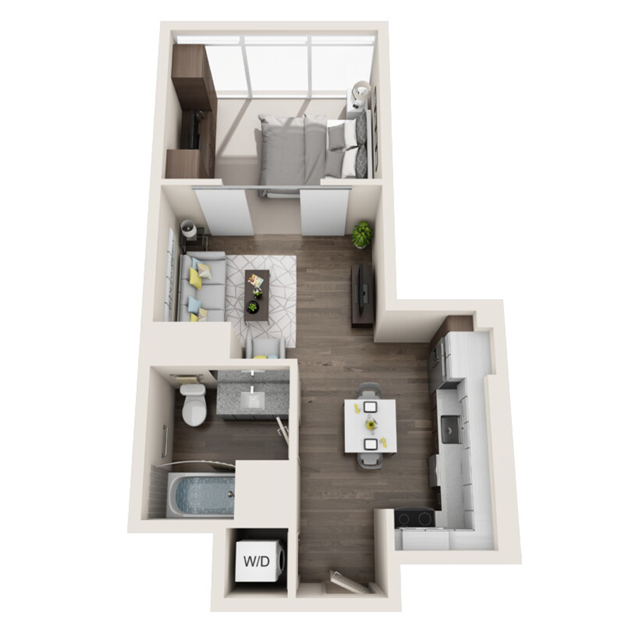 E1 floor plan