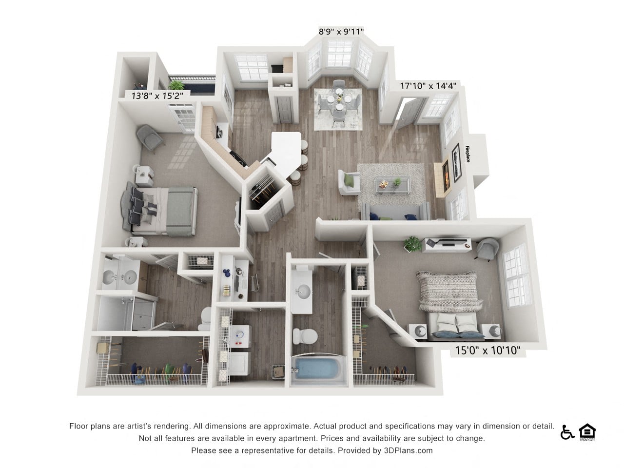 Monarc floor plan