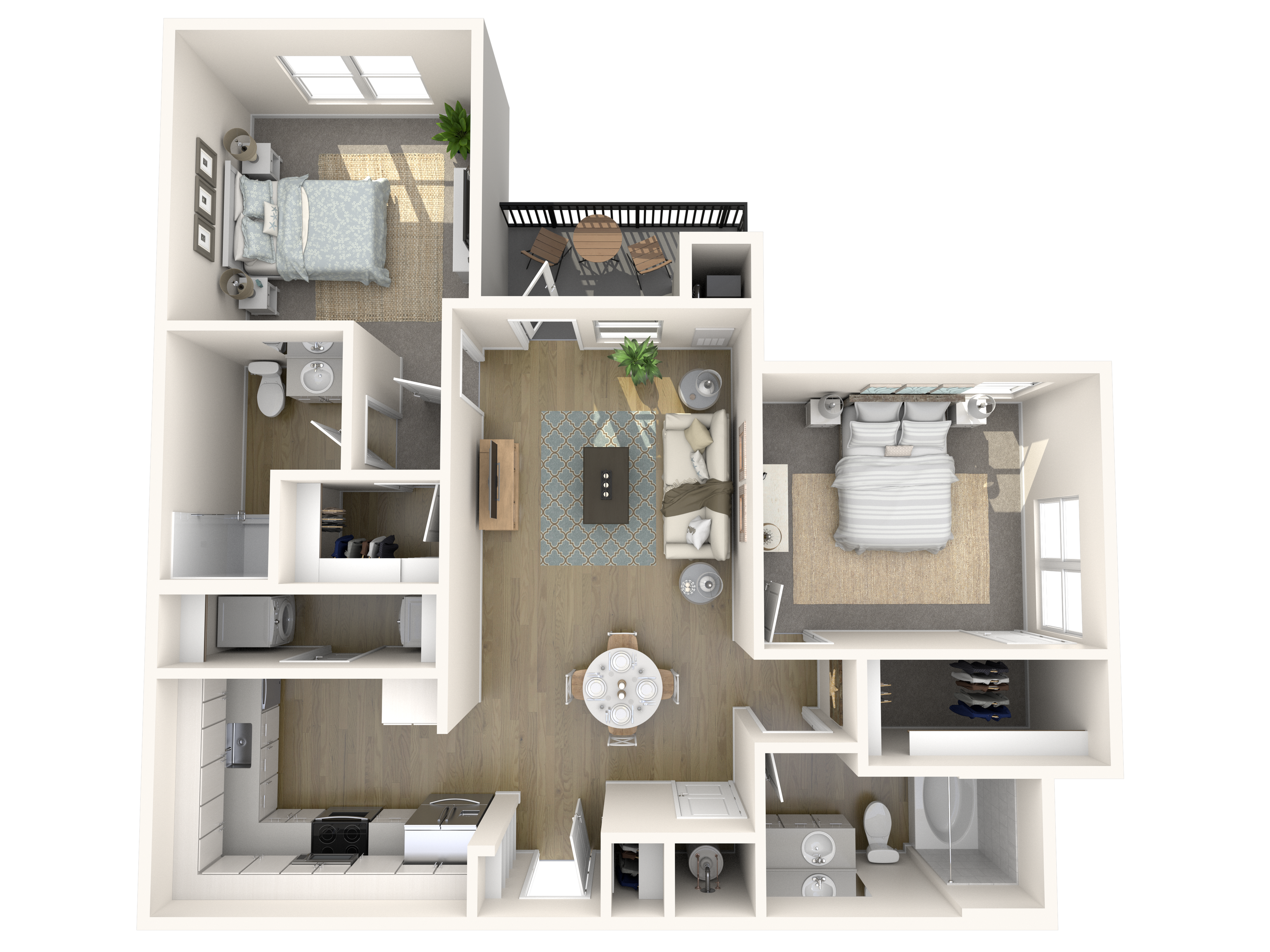 B1-A floor plan