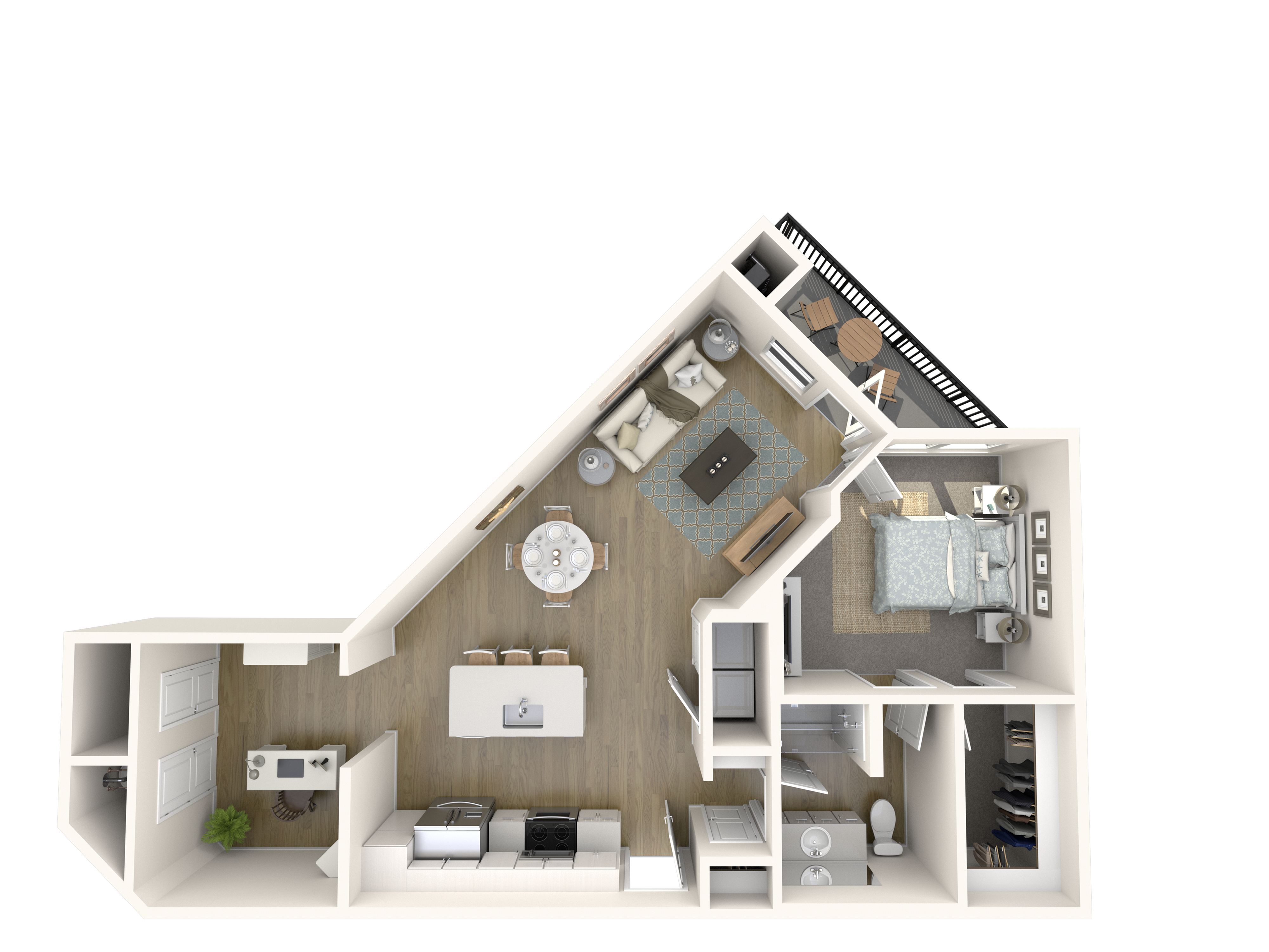 A2-D floor plan