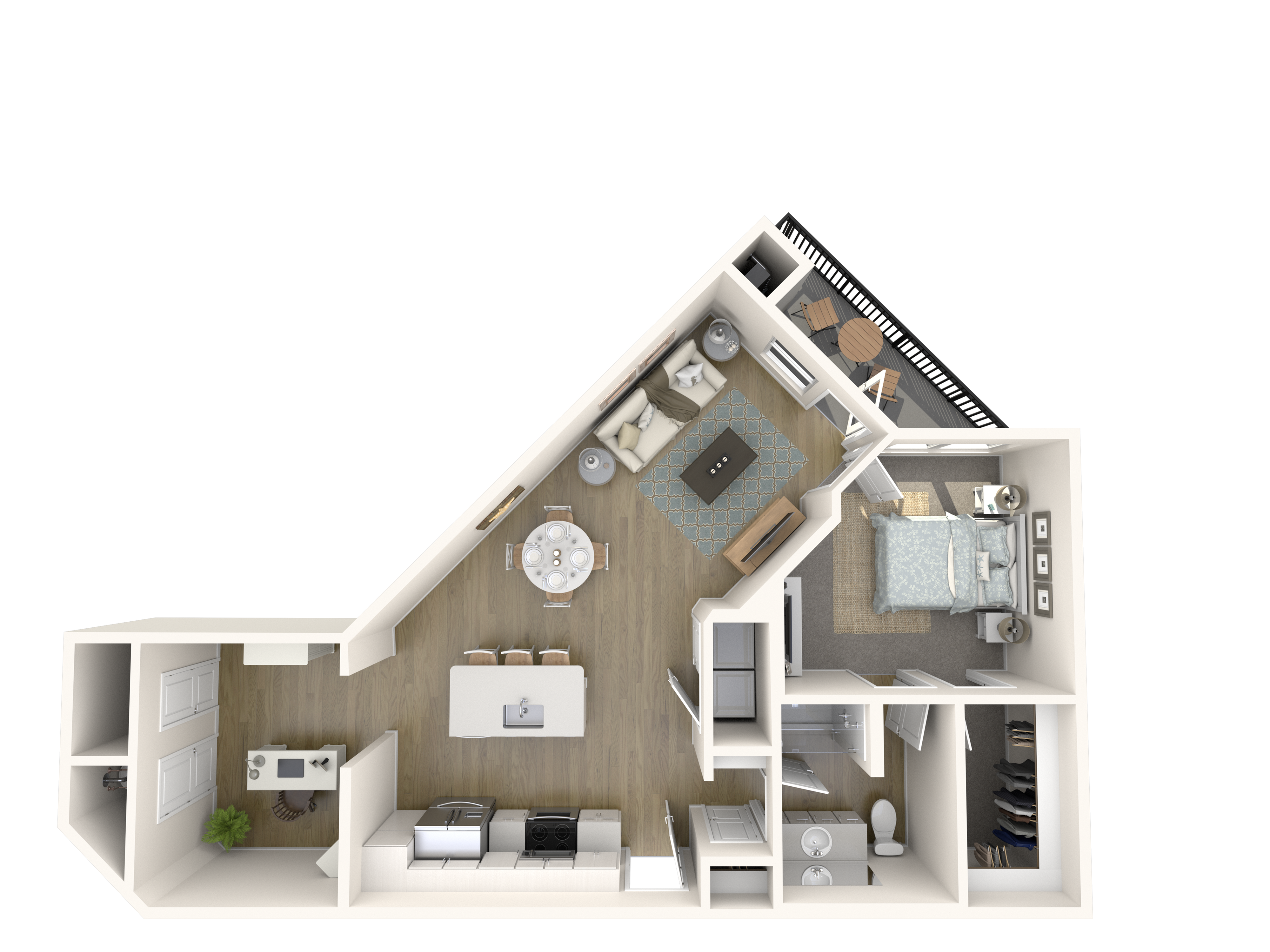 A2-D floor plan