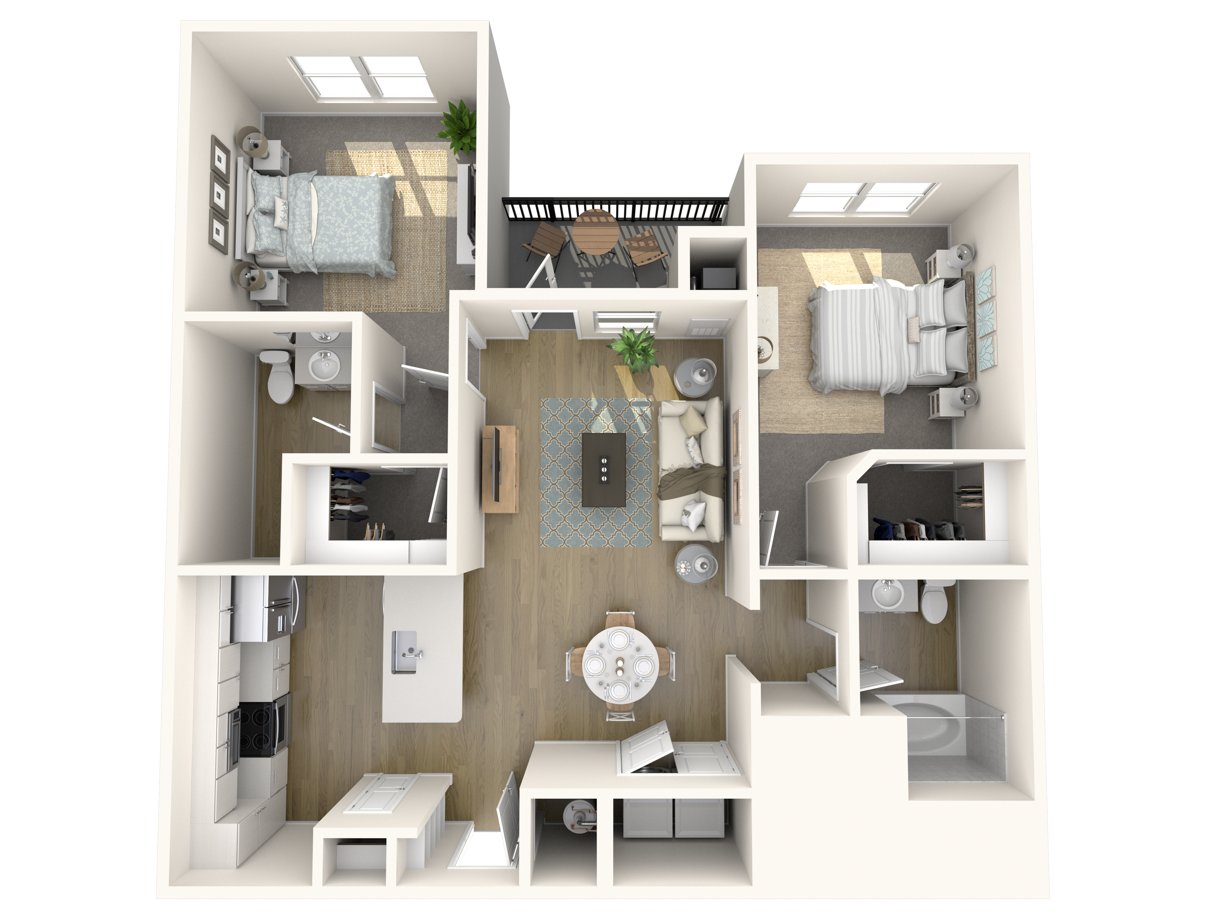 B2 floor plan