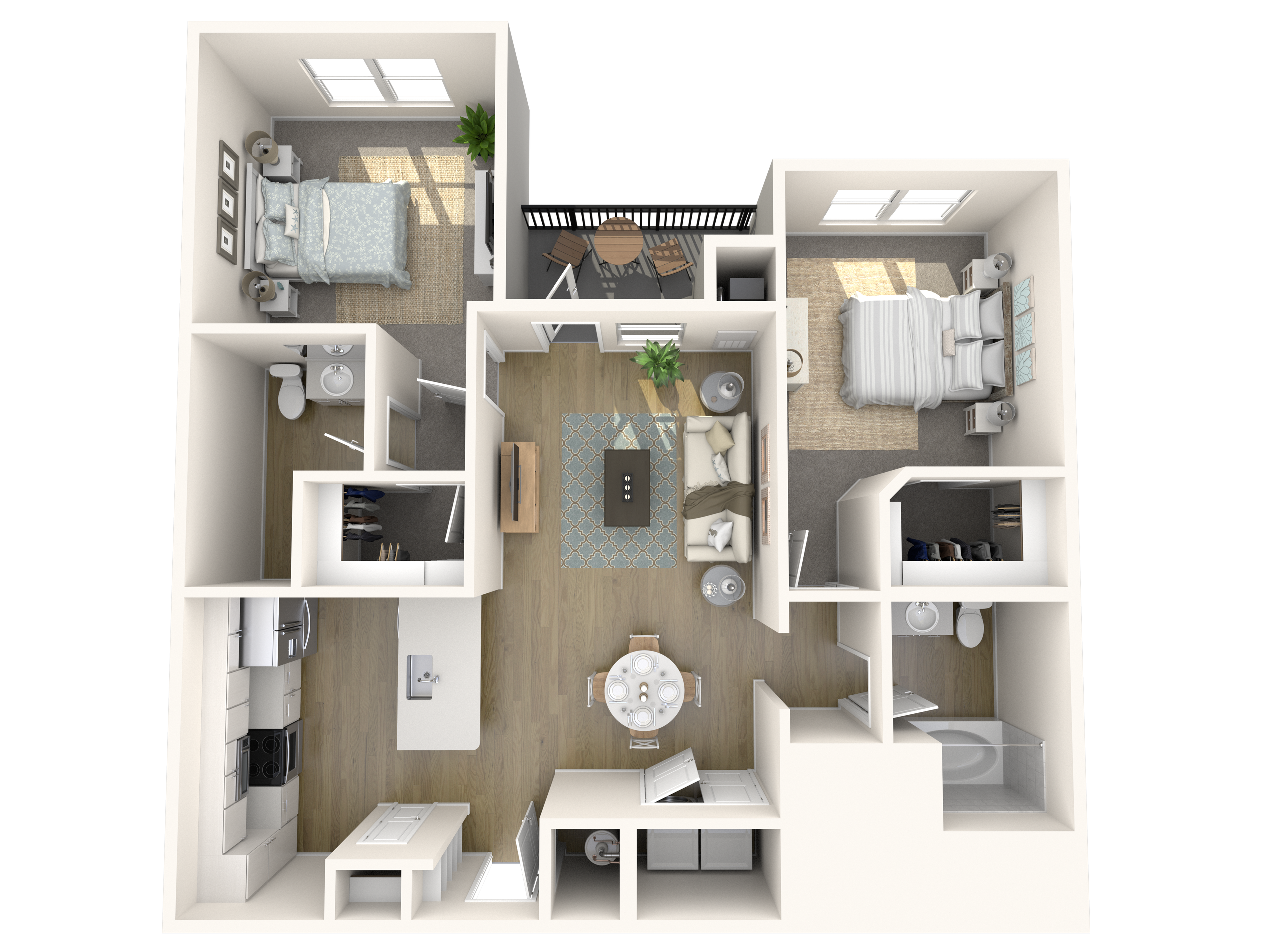 B2 floor plan