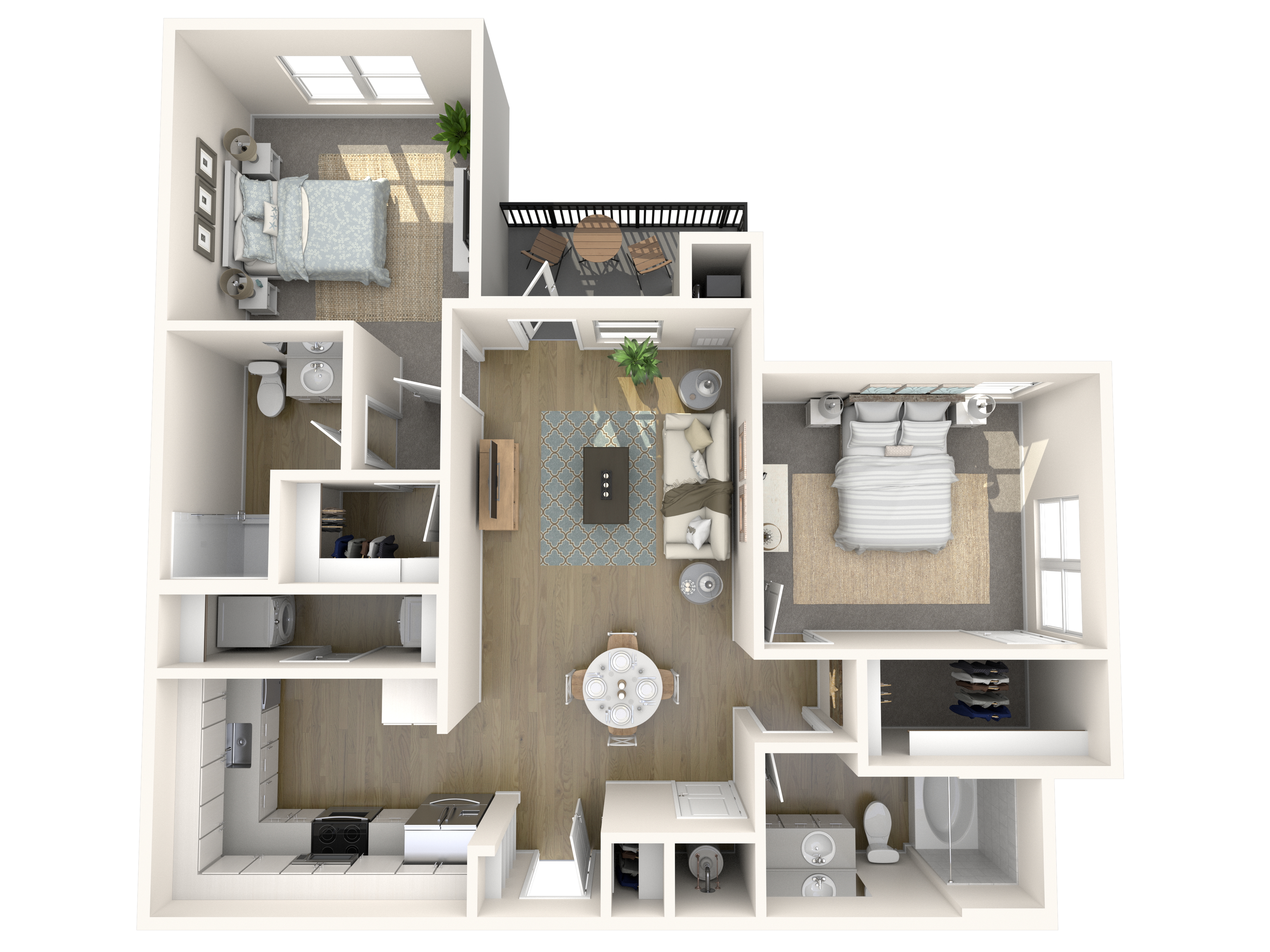 B1-A floor plan